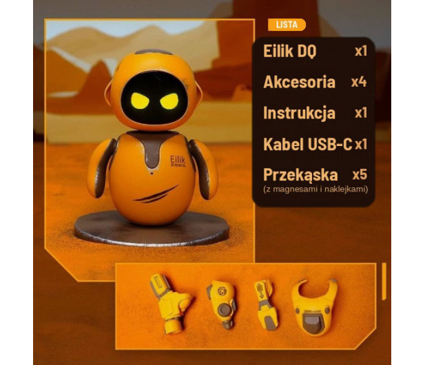 Eilik Desktop Companion Robot DQ - 1593977 - zdjęcie 5